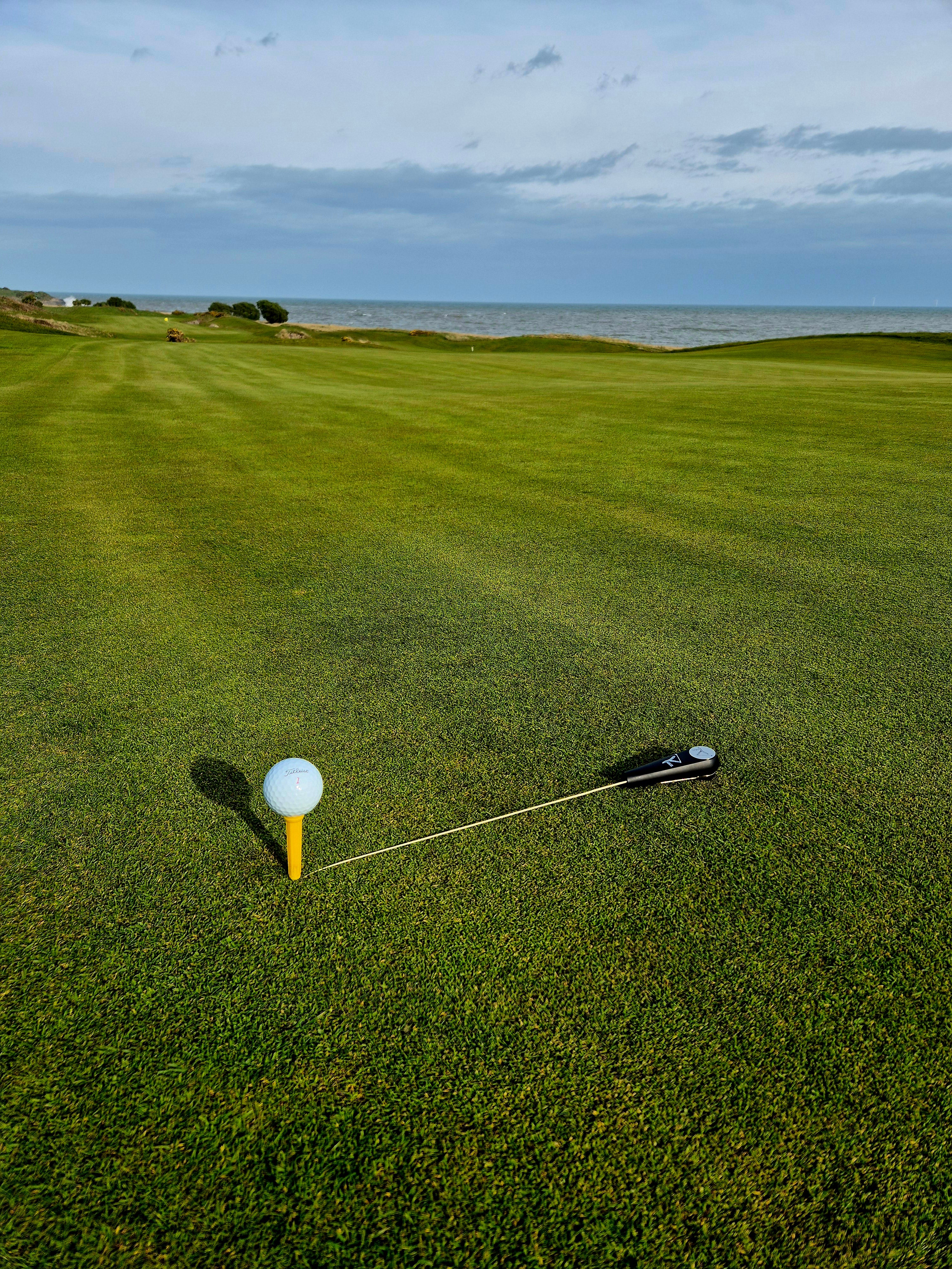 Yurty 3 in 1 Golf Accessory, A fold-out pitch-mark repairer. A magnetic button, equipped with a metal ball marker.